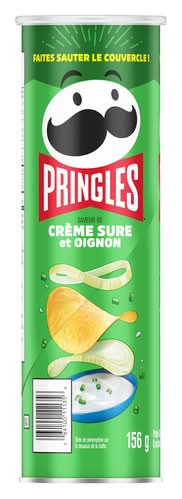 Pringles chips de pomme de terre - potato chips (crème sure & oignon)