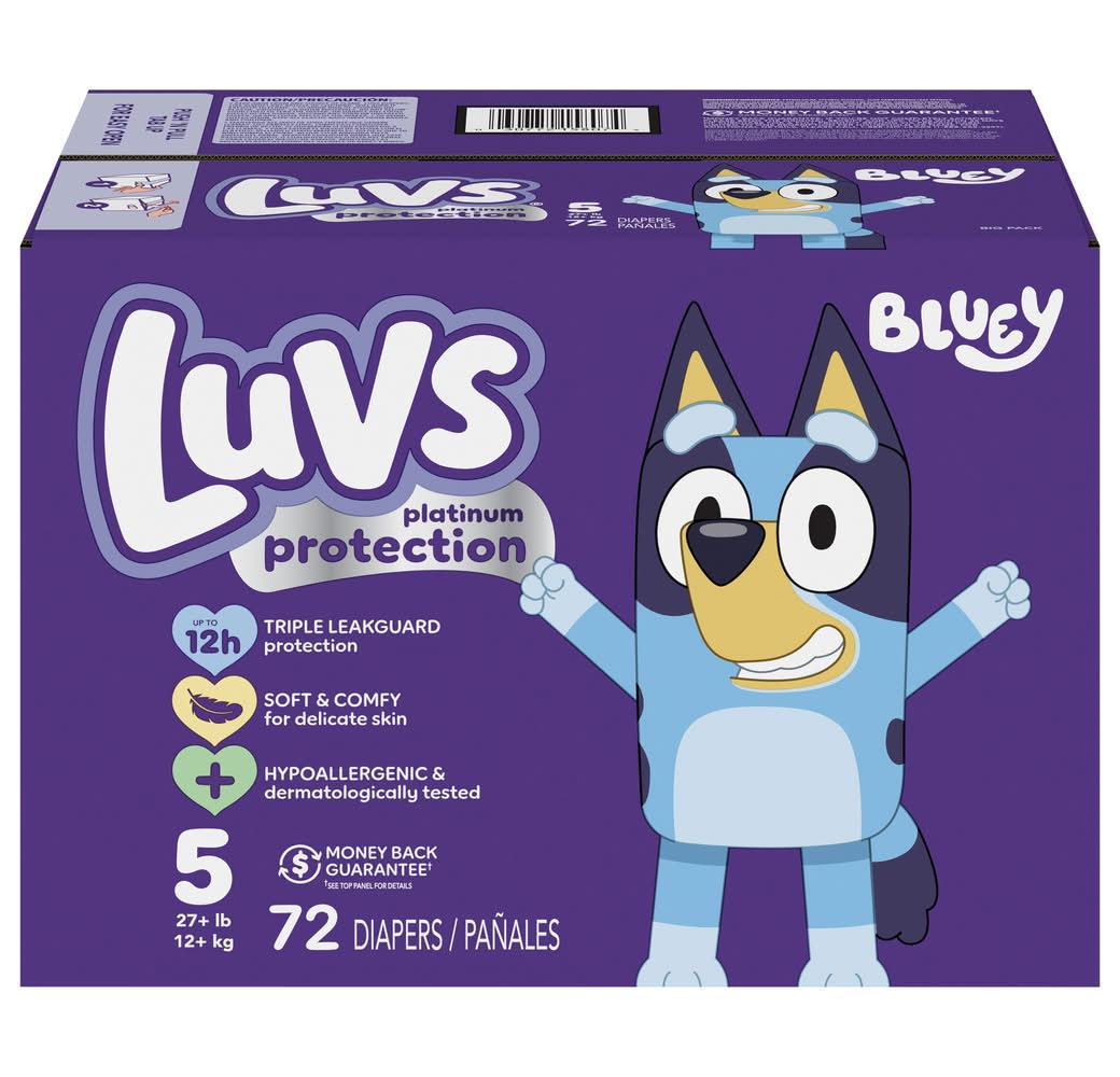 Luvs Big Pack Size 5