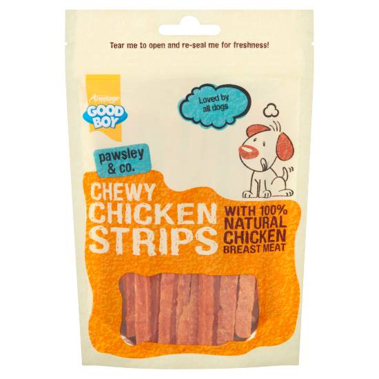 Good Boy Pawsley & Co. Chewy Chicken Strips 100g