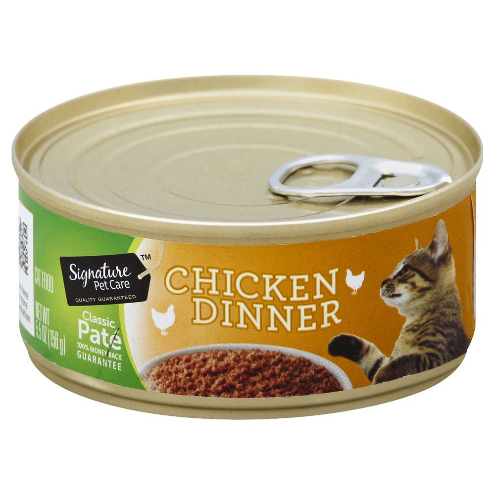 Signature Pet Care Cat Food Dinner Chicken (5.5 oz)