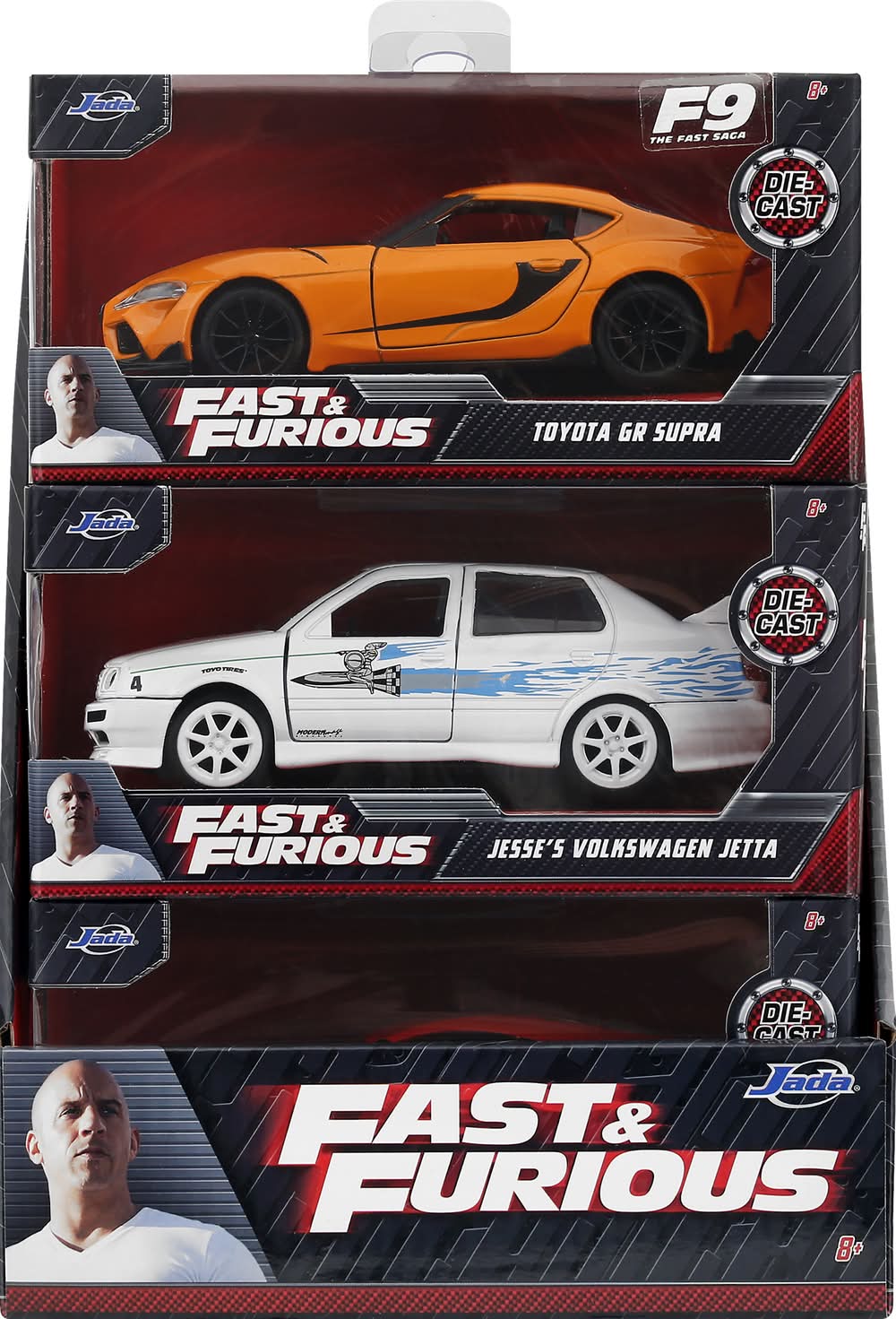 Jada F9 the Fast & Furious Toyota Gr Supra Die-Cast Car
