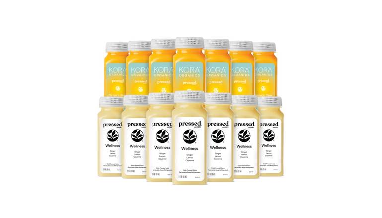 Daily Wellness Ginger + Turmeric Glow 14-Shot Pack