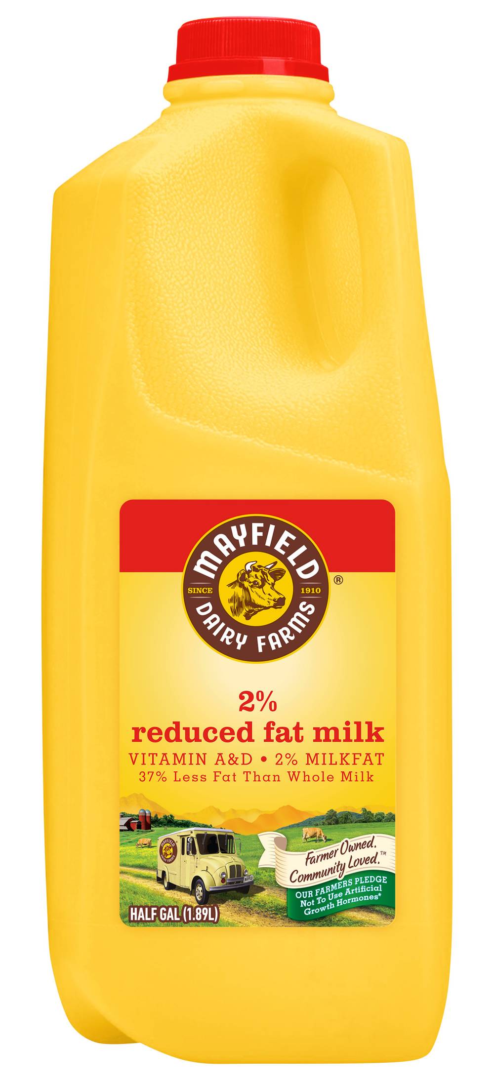 Mayfield Dairy Farms 2% Reduced Fat Milk (1.89 L)