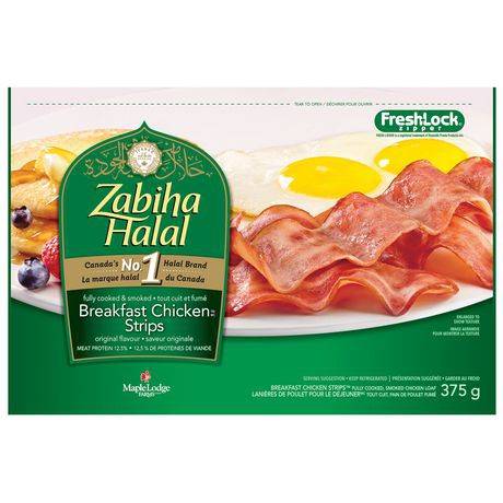 Zabiha Halal Original Breakfast Chicken Strips (375 g)