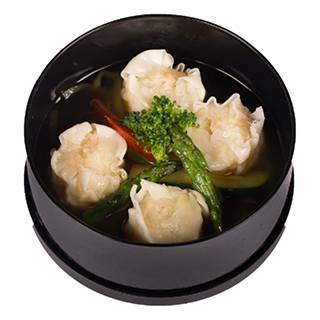 Gyoza Soup (4 pcs)