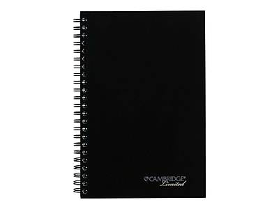 Cambridge 80 Sheets Ruled Business Notebook, Legal, Black