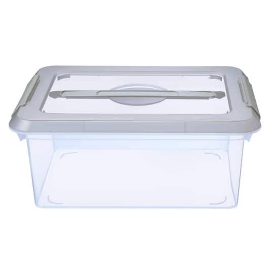 14.5Qt. Storage Bin With Lid By Simply Tidy