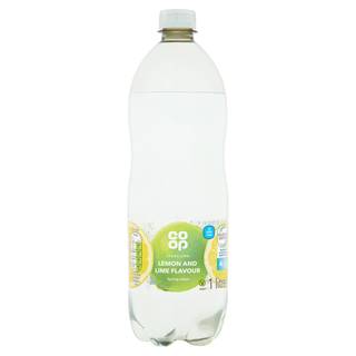 Co-op Sparkling Lemon and Lime Flavour Spring Water 1 Litre (Co-op Member Price £0.70 *T&Cs apply)