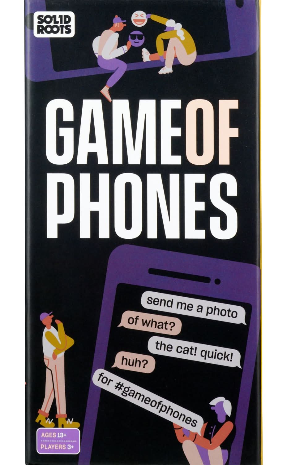 Solid Roots Game Of Phones Card Game Age 13+