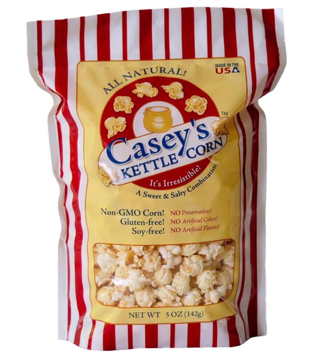Casey'S Kettle Corn Lighly Sweetened And Salted Popcorn 5 Oz Bagged