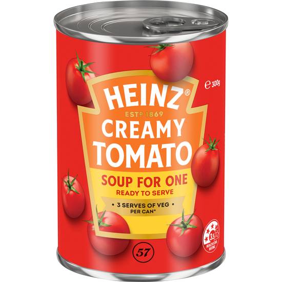 Heinz Soup For One Creamy Tomato Can 300g