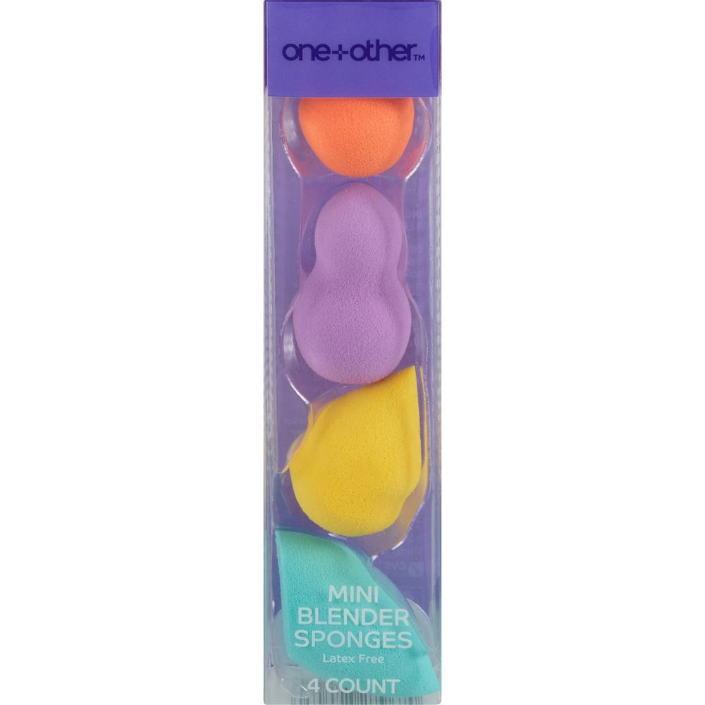 One+Other Mini Blender Sponges, 4 Ct