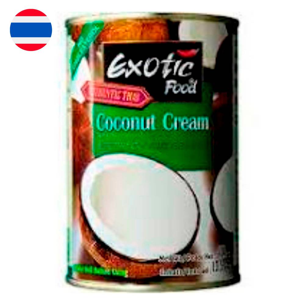 Exotic food crema de coco libre de colesterol (lata 400 ml)