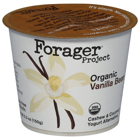 Forager Project Organic Cashewmilk Yogurt (vanilla bean)