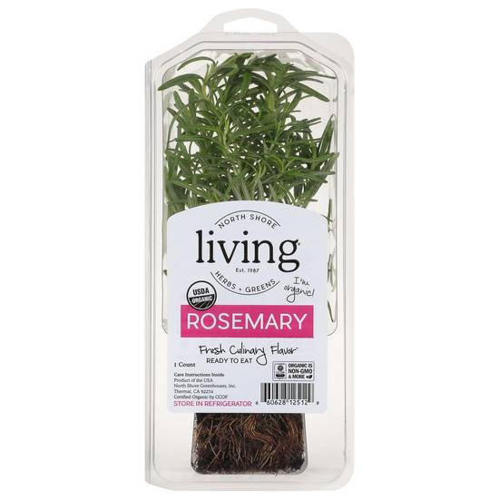 Order North Shore Living · Organic Rosemary (1 ct) food online from Safeway store, Eureka on bringmethat.com