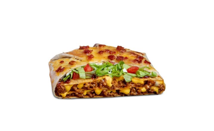 Crunchywrap Deluxe Cheese + Bacon