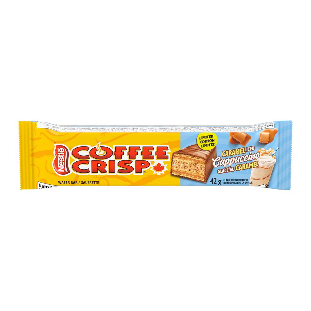 Coffee Crisp Chocolate Bar, Iced Caramel Cappuccino (42 g)