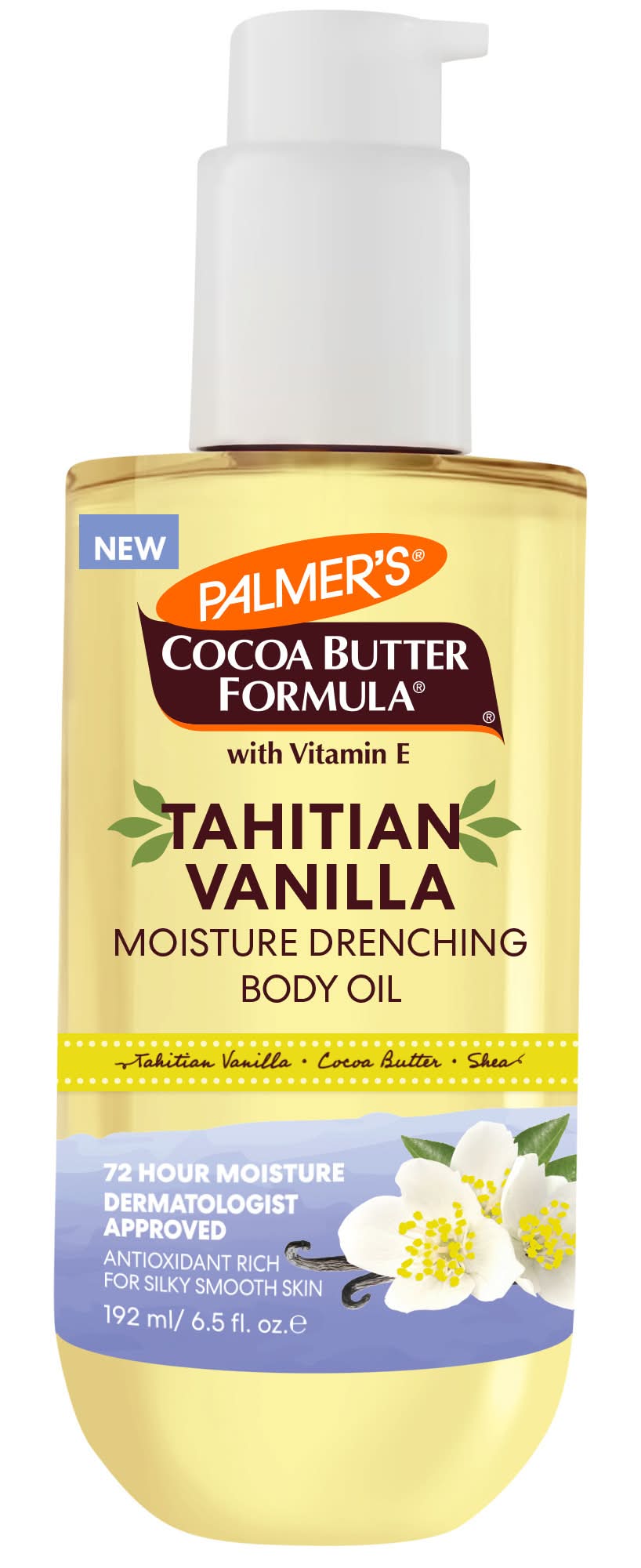 Palmer's Cocoa Butter Formula Moisture Drenching Body Oil, Tahitian Vanilla (6.5 fl oz)