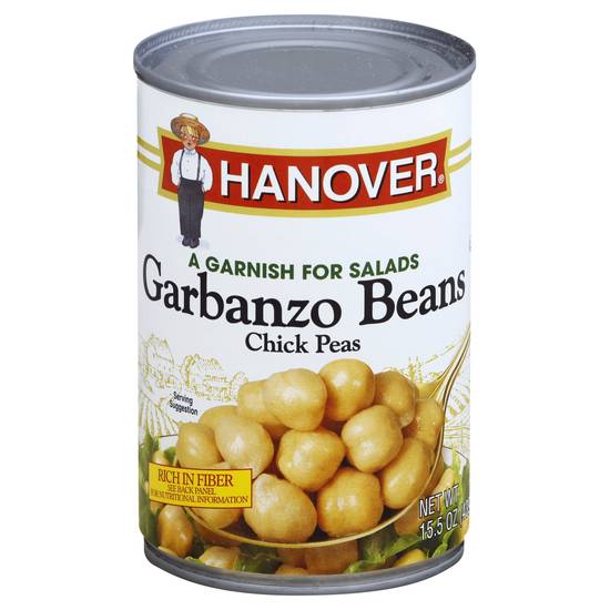 Hanover Garbanzo Beans Chick Peas (15.5 oz)