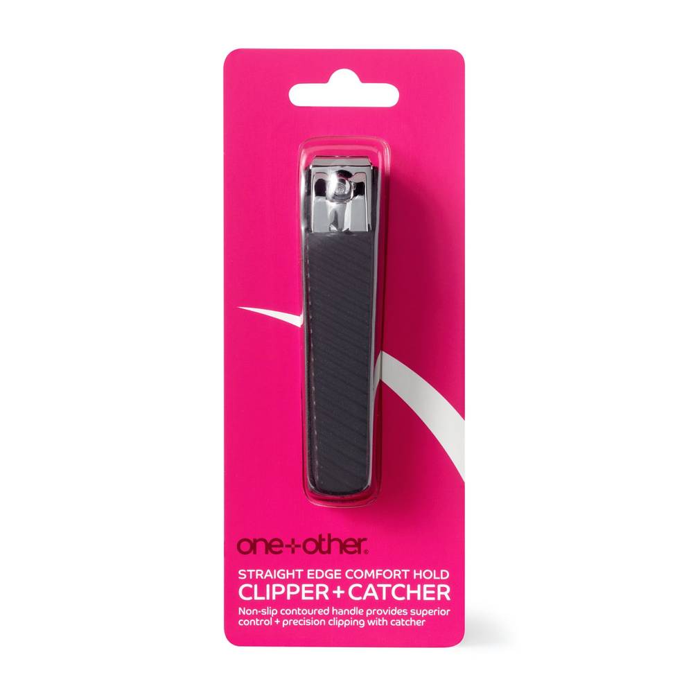 One+Other Straight Edge Comfort Hold Clipper & Catcher