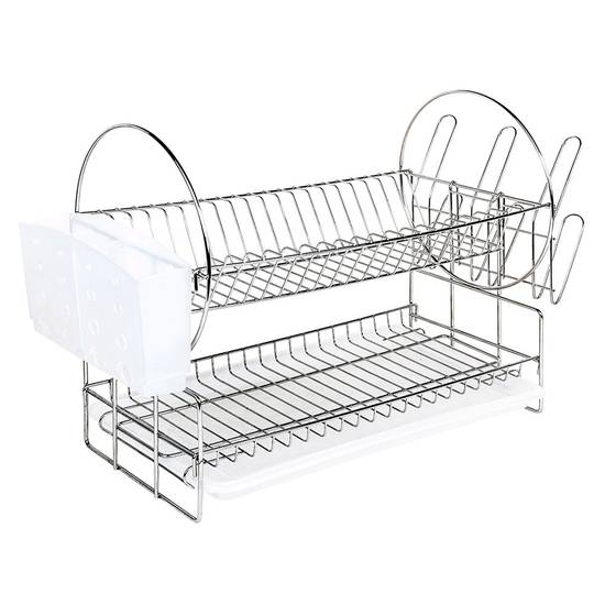 Escurridor de trastes ajustable para cocina ancho de 85cm a 100cm, altura  52cm