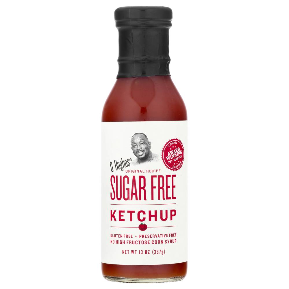 G Hughes Sugar Free Original Recipe Ketchup (13 oz)