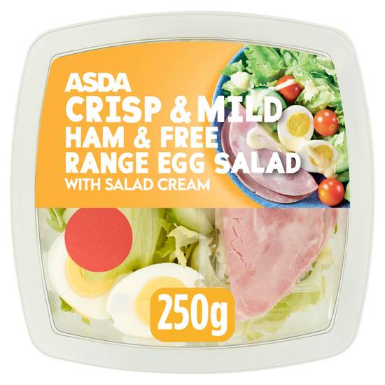 ASDA Crisp & Mild Ham & Free Range Egg Salad 250g