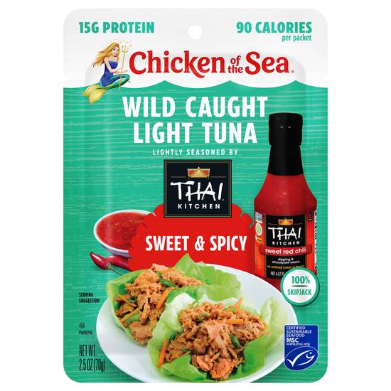 Chicken Of the Sea Thai Lightly Sweet & Spicy Seasoned Tuna