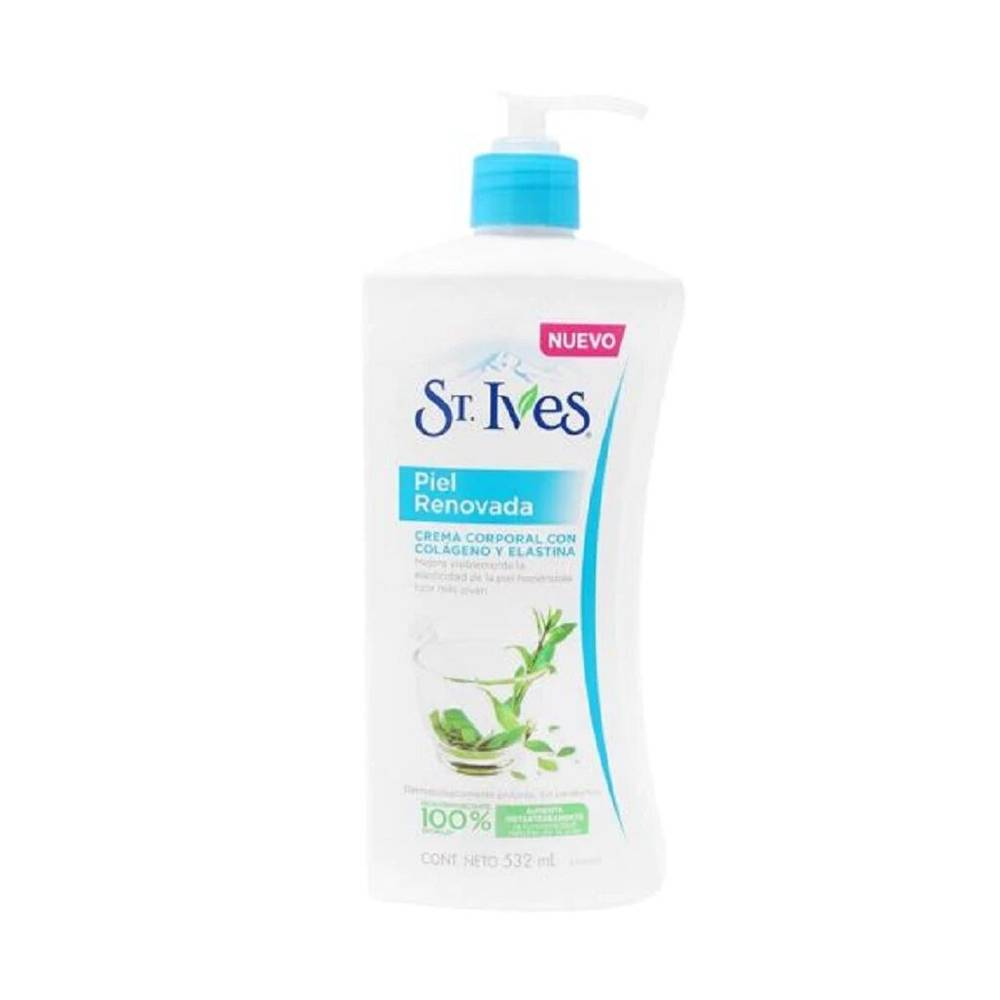 St. ives crema piel renovada colágeno y elastina (botella 532 ml)