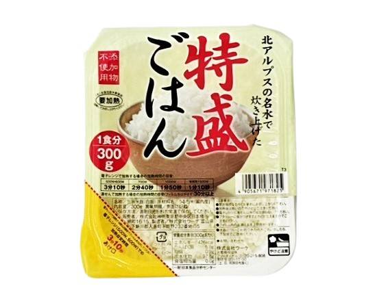 27_ウーケ　北アルプス国内産特盛ごはん（300g）