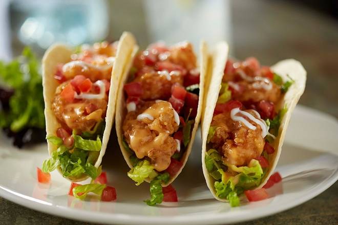 Bang Bang Shrimp Tacos