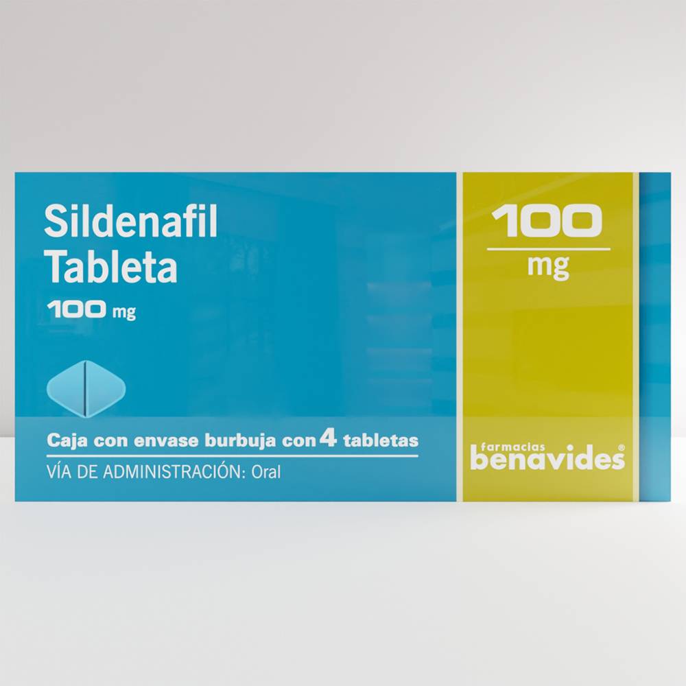 Farmacias benavides sildenafil tabletas 100 mg (4 un)