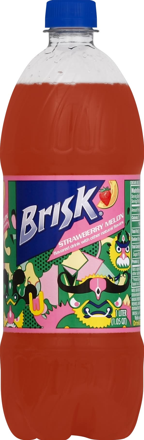Brisk Iced Tea, Strawberry -Melon (1.1 qt)