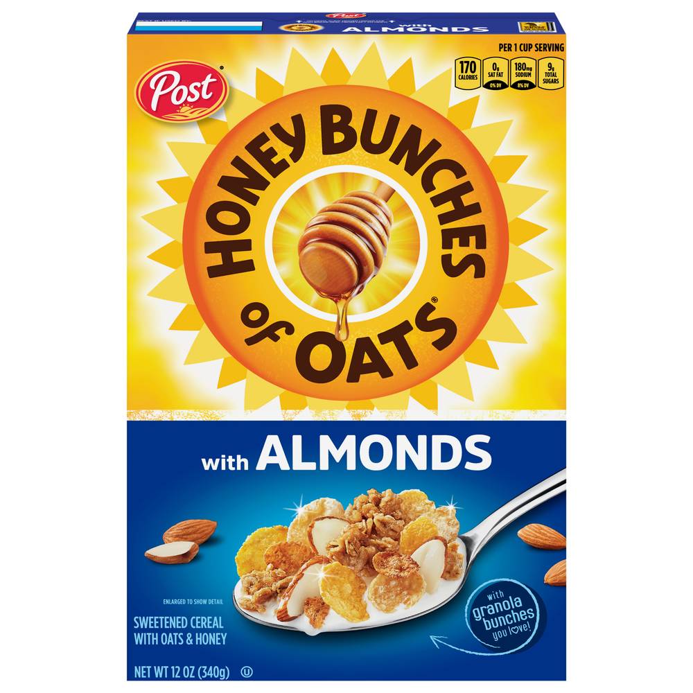 Honey Bunches Of Oats Almonds Cereal (12 oz)