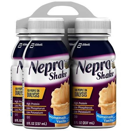 Nepro Therapeutic Nutrition Shakes Homemade Vanilla (4 x 16 fl oz)
