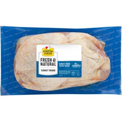 Foster Farms All Natural Turkey Thighs - 2 Lb