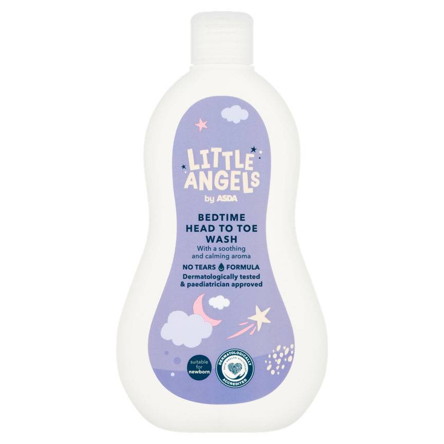 Asda Little Angels Bedtime Head To Toe Wash