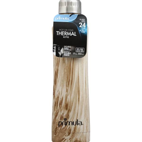 Primula Dbl Wl Vacuum Sld Btl Wood Grain 17Oz