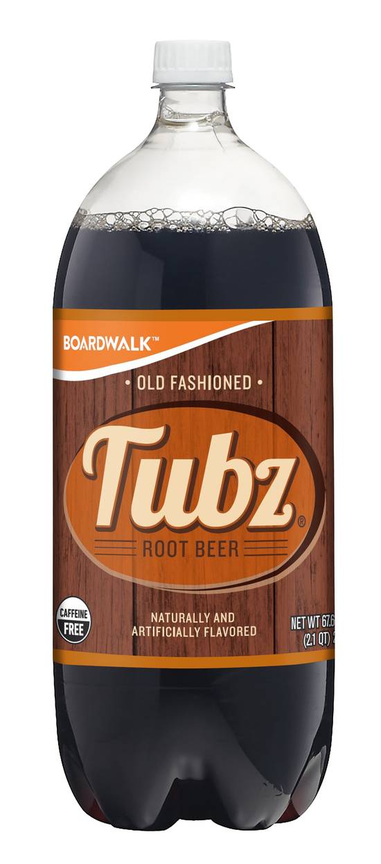 Boardwalk Tubz Root Beer Soda 2 Liter