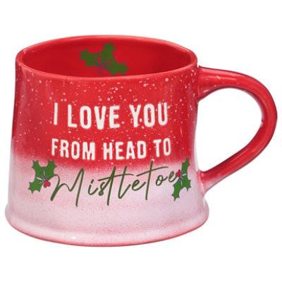 Home Essentials & Beyond 17 Ounce Christmas Sentiment Mug Styles May Vary - Each