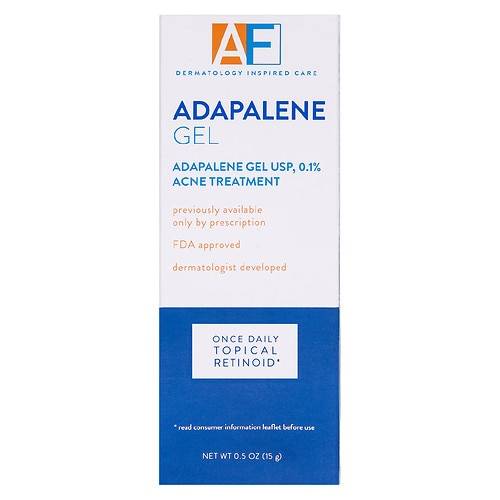 AcneFree Adapalene Gel Once Daily Topical Retinoid Acne Treatment - 0.5 oz