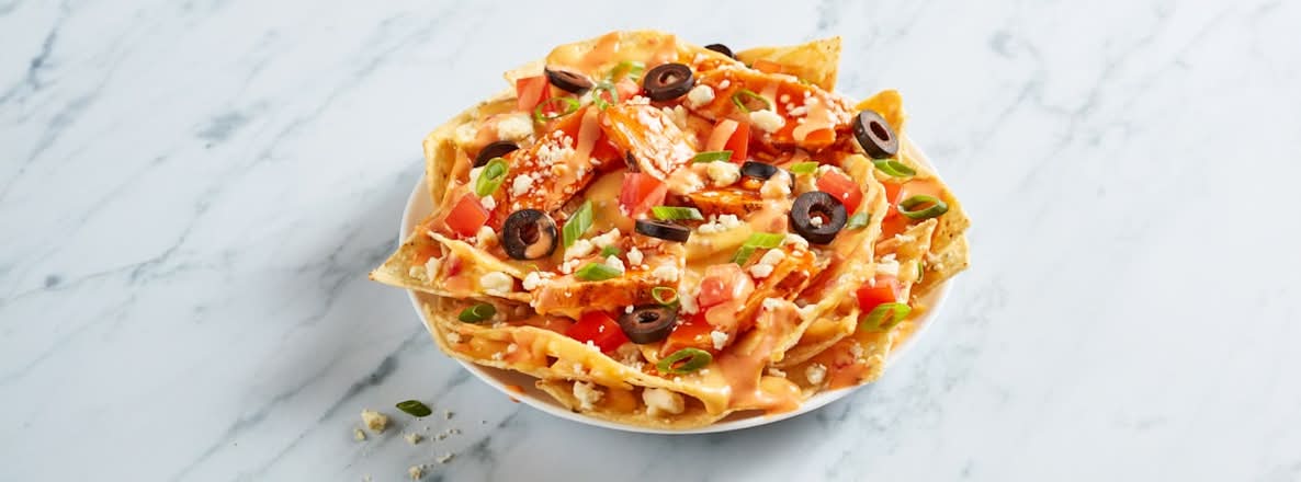 Buffalo Chicken Nachos