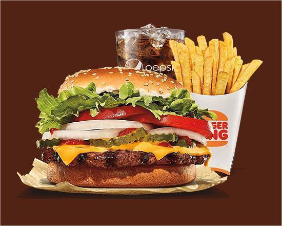 WHOPPER® with Cheese Medium Meal