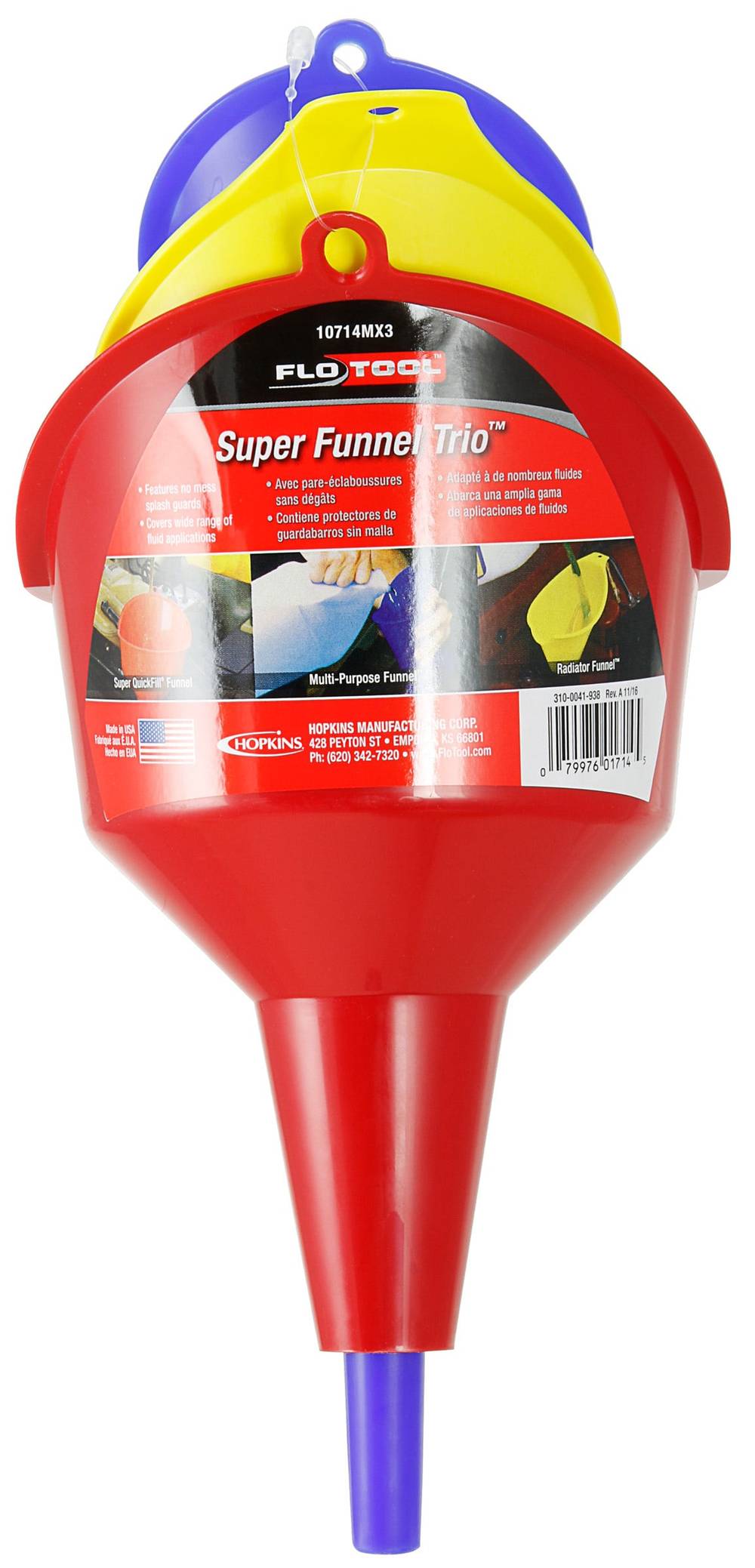 Hopkins Plastic Funnel | 10714MX3