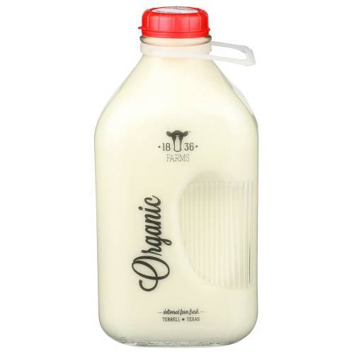 1836 Farms Organic Whole Milk (64 fl oz)