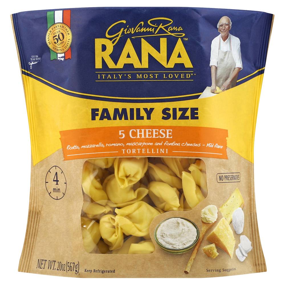 Rana Family Size 5 Cheese Tortelloni