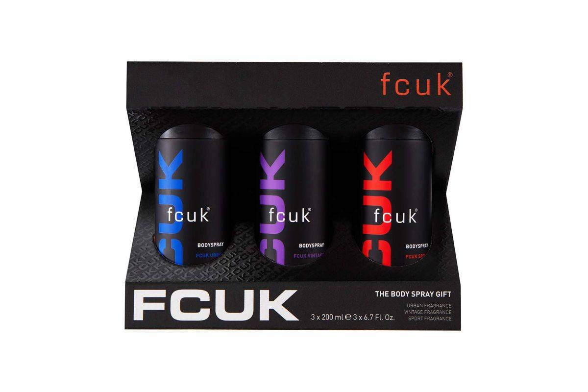 FCUK Bodyspray Trio Gift Set