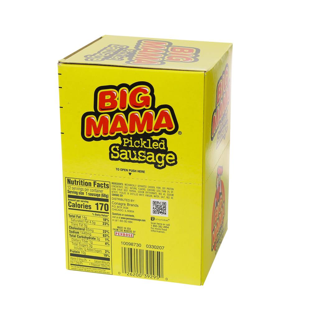 Big Mama Pickled Sausage (2.4 oz)