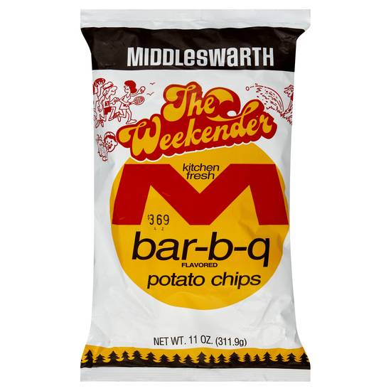 Middleswarth the Weekender Bar-B-Q Potato Chips