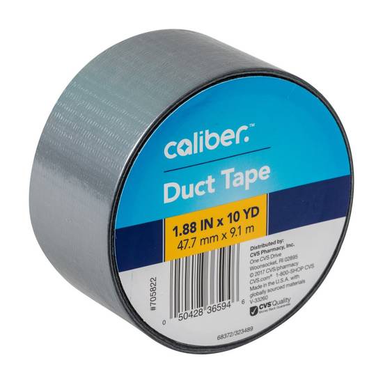 Caliber Duct Tape - Silver, 1.88 in. x 10 yd.